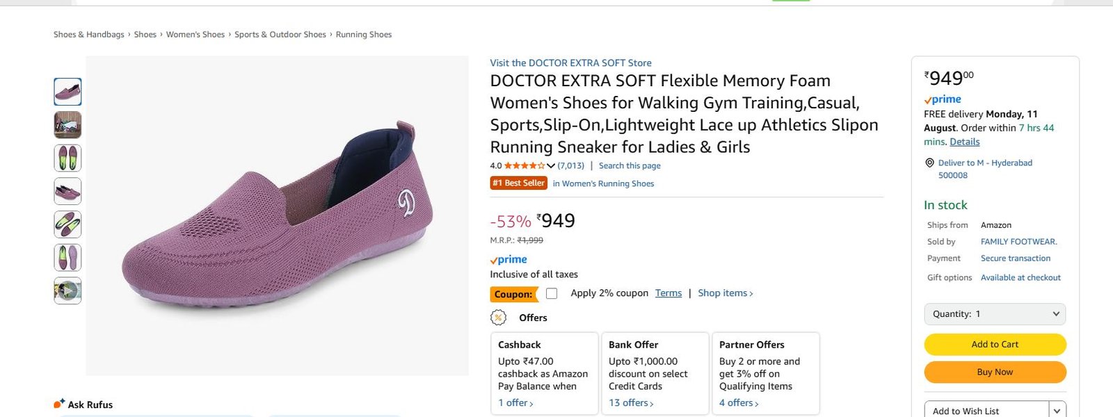 Doctor Walking Shoes Women 