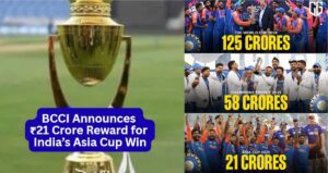 BCCI Rs 21 crore announced to Team India BCCI Rs 21 crore announced to Team India