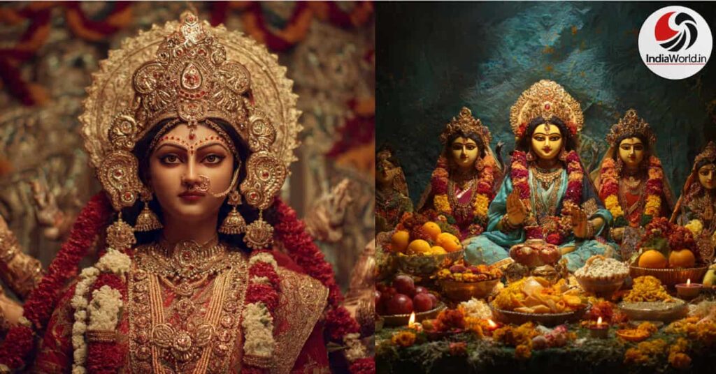 IndiaWorld IndiaWorld Durgashtami rituals