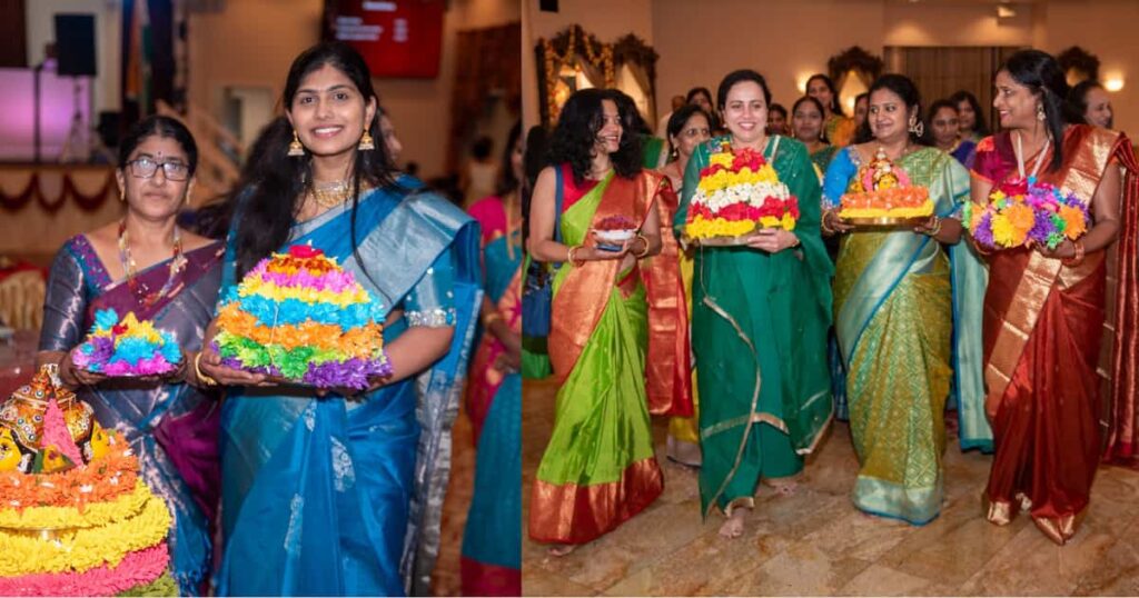 NRI 3 Bathukamma Festival USA