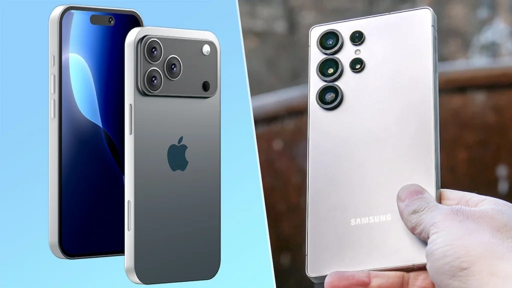 Samsung Vs Iphone 2 WEB galaxy s25 ultra vs iphone 17