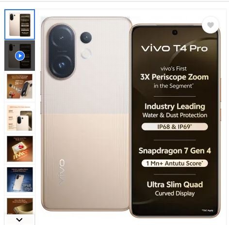 Vivo T4 Pro 5G Vivo T4 Pro 5G