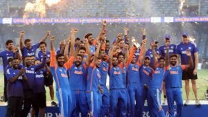 IndiaWorld IndiaWorld why india didn't collect trophy why india didn't collect trophy