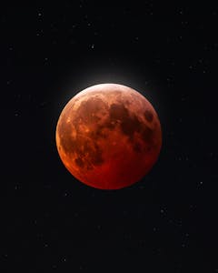 blood moon during a lunar eclipse blood moon during a lunar eclipse
