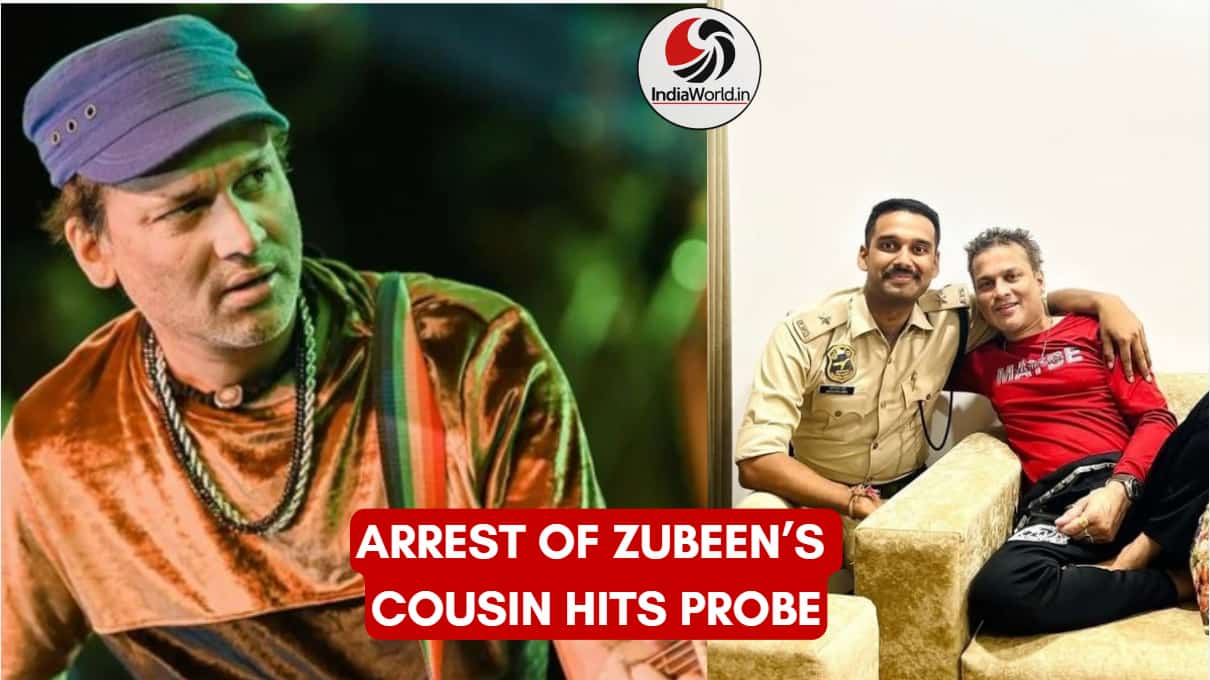 Arrest of Zubeen’s Cousin Hits Probe
