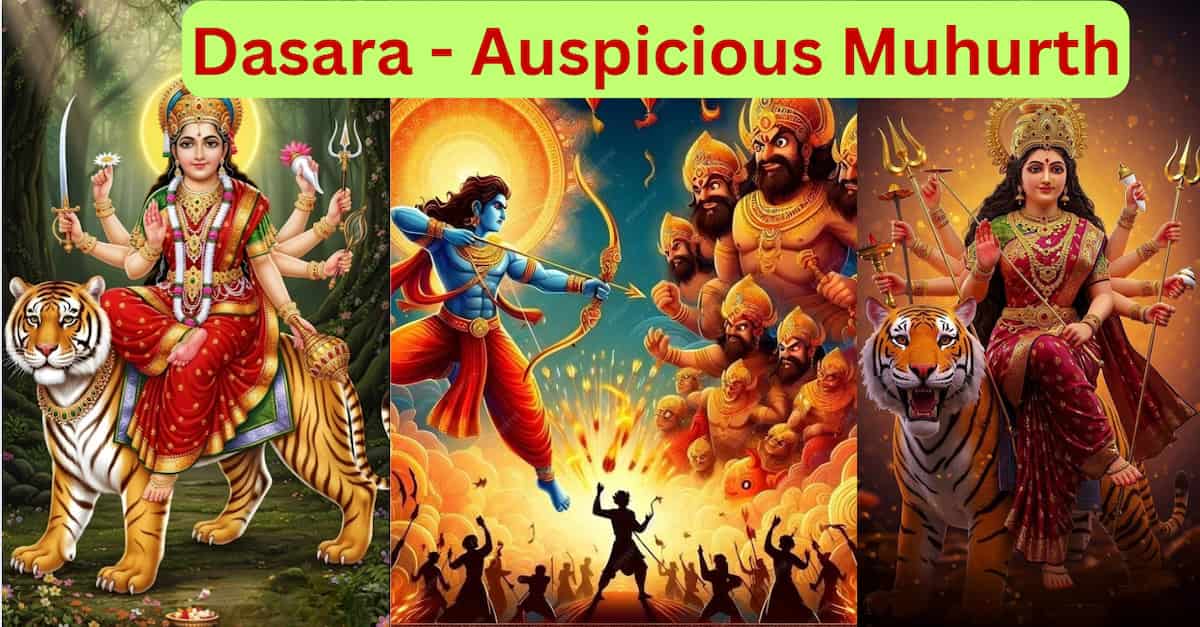 Dussehra 2025 Muhurat