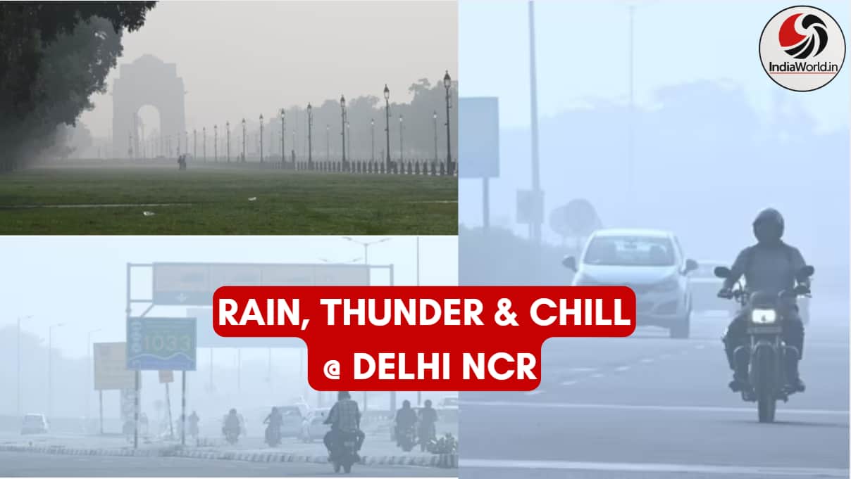 Delhi NCR weather forecast today