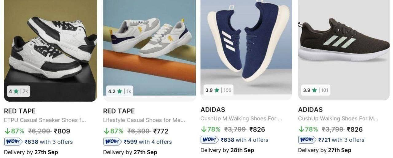 IndiaWorld IndiaWorld FLIP KART LOOT SALE - SHOES FLIP KART LOOT SALE - SHOES