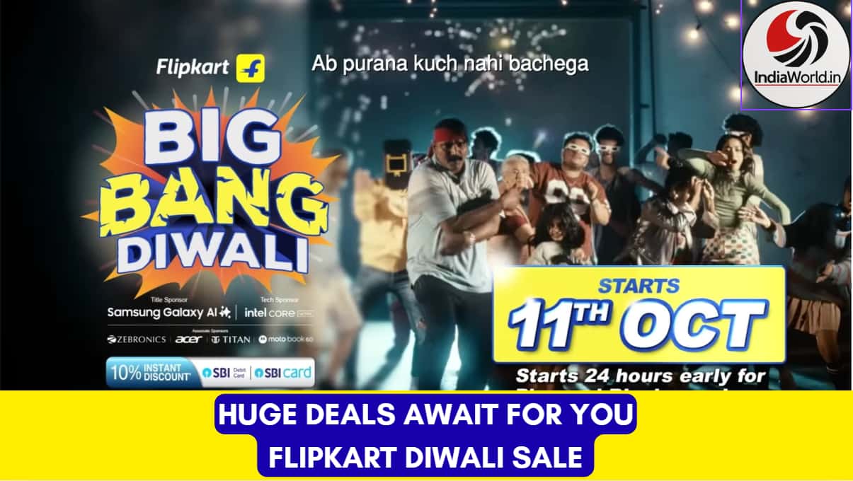 IndiaWorld IndiaWorld Flipkart Diwali Sale 2025 deals Flipkart Diwali Sale 2025 deals