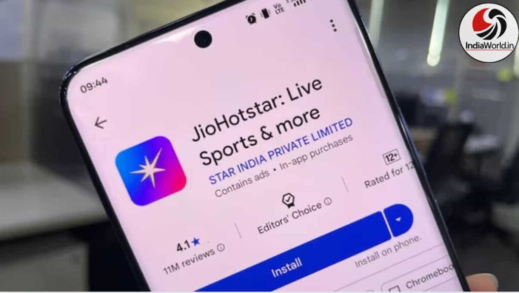 IndiaWorld IndiaWorld JioHotstar streaming issue