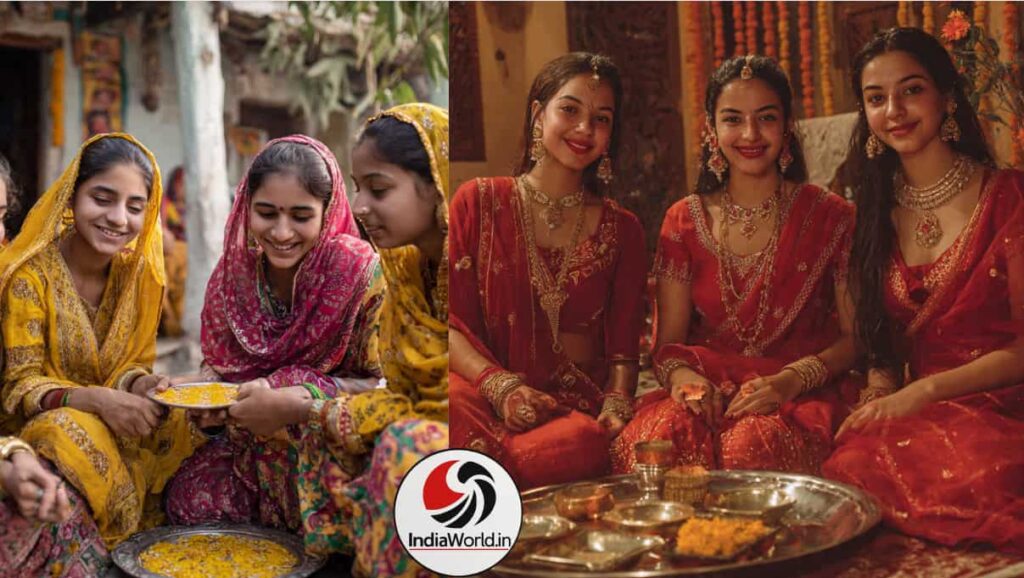 IndiaWorld IndiaWorld Karwa Chauth Shivvas Yog Rajasthan