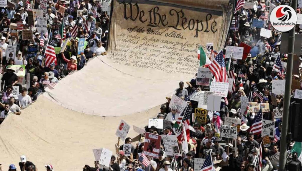Trump rallies opposition