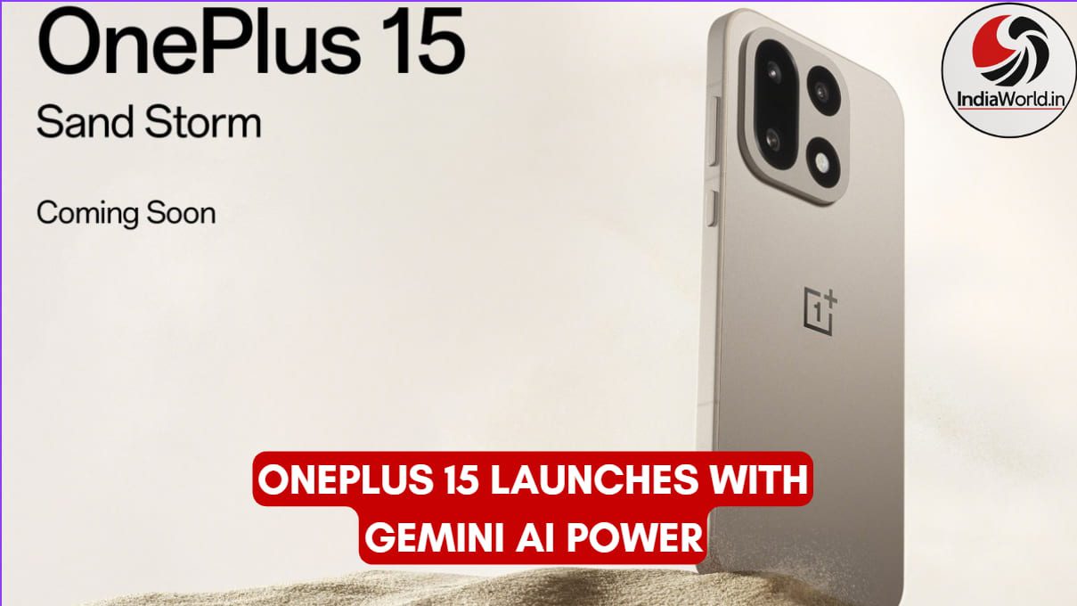 OnePlus 15 launch date