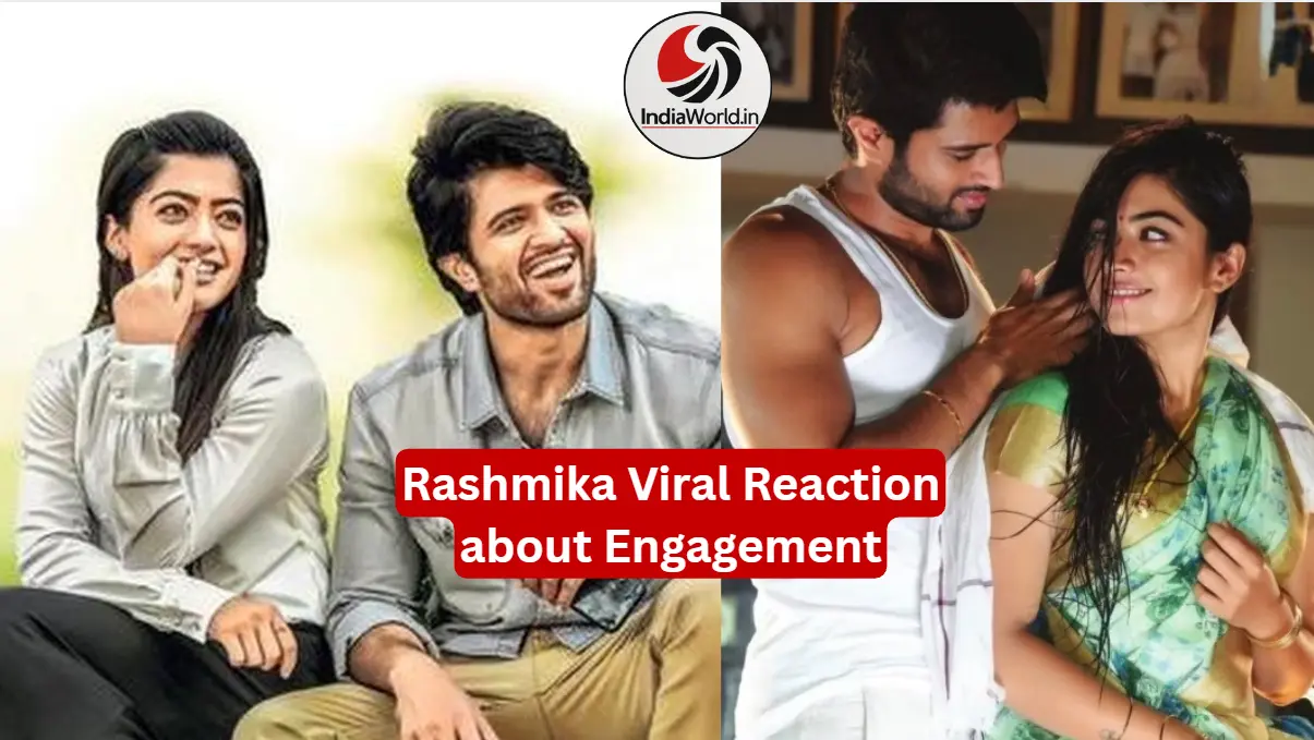 IndiaWorld IndiaWorld Rashmika Mandanna Engagement Rashmika Mandanna Engagement