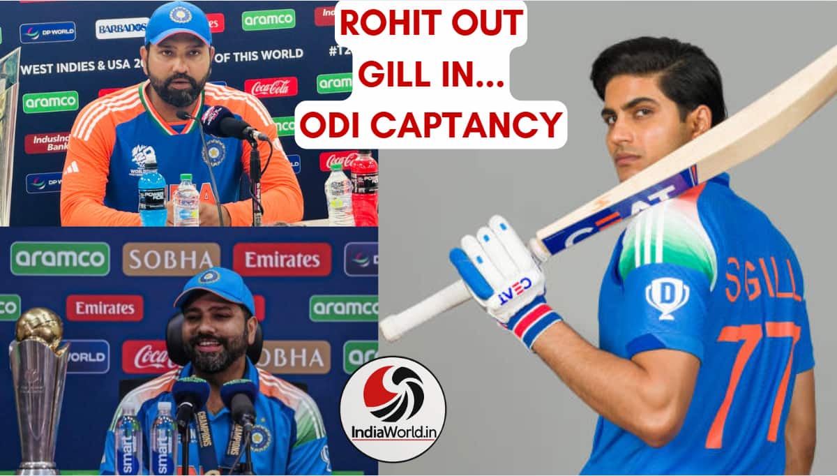 Rohit Out, Shubman Gill to Lead India
