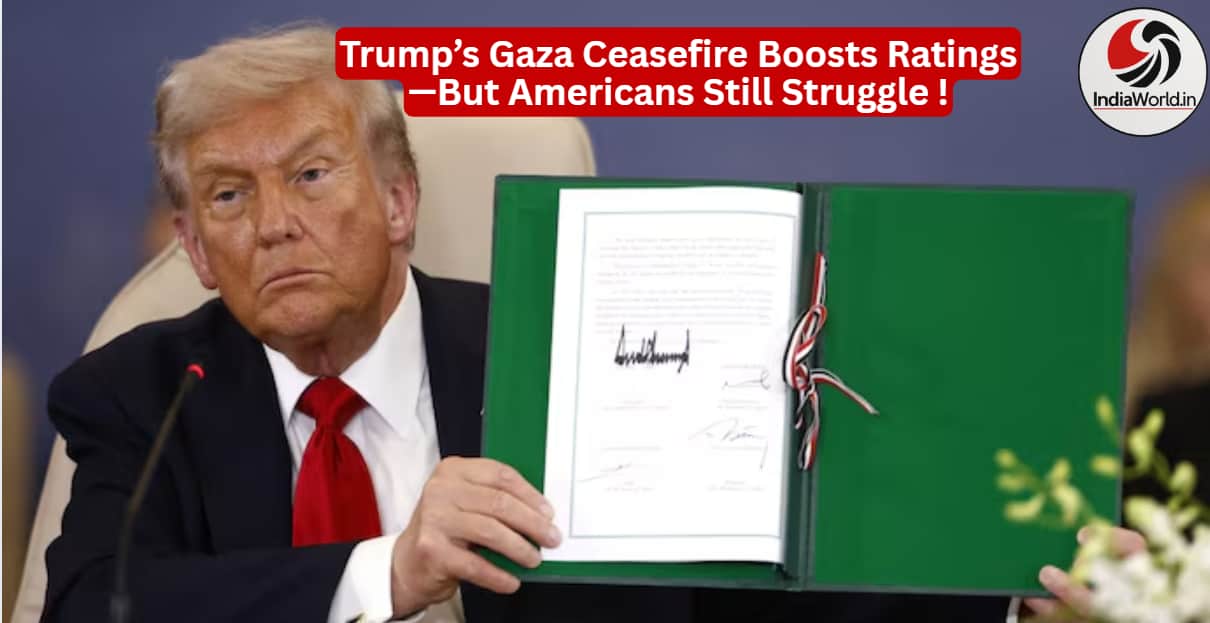 IndiaWorld IndiaWorld Trump Gaza Ceasefire Approval Trump Gaza Ceasefire Approval