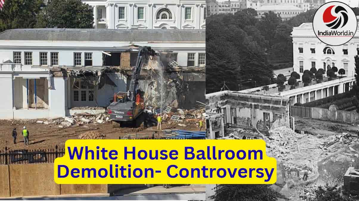 IndiaWorld IndiaWorld Trump White House renovation news in Washington D.C Trump White House renovation news in Washington D.C